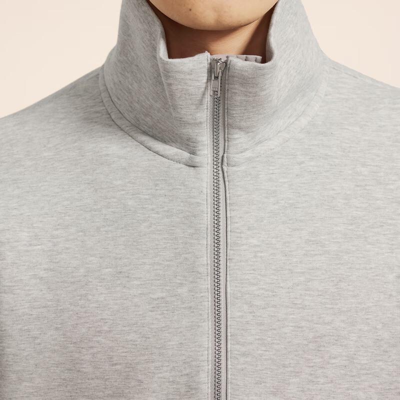 CROQUIS Men's 2024 Fall Stand-Up Collar Loose Fit Sweatshirt