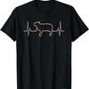 Sheep Retro Heartbeat 80s Style Gift T-Shirt