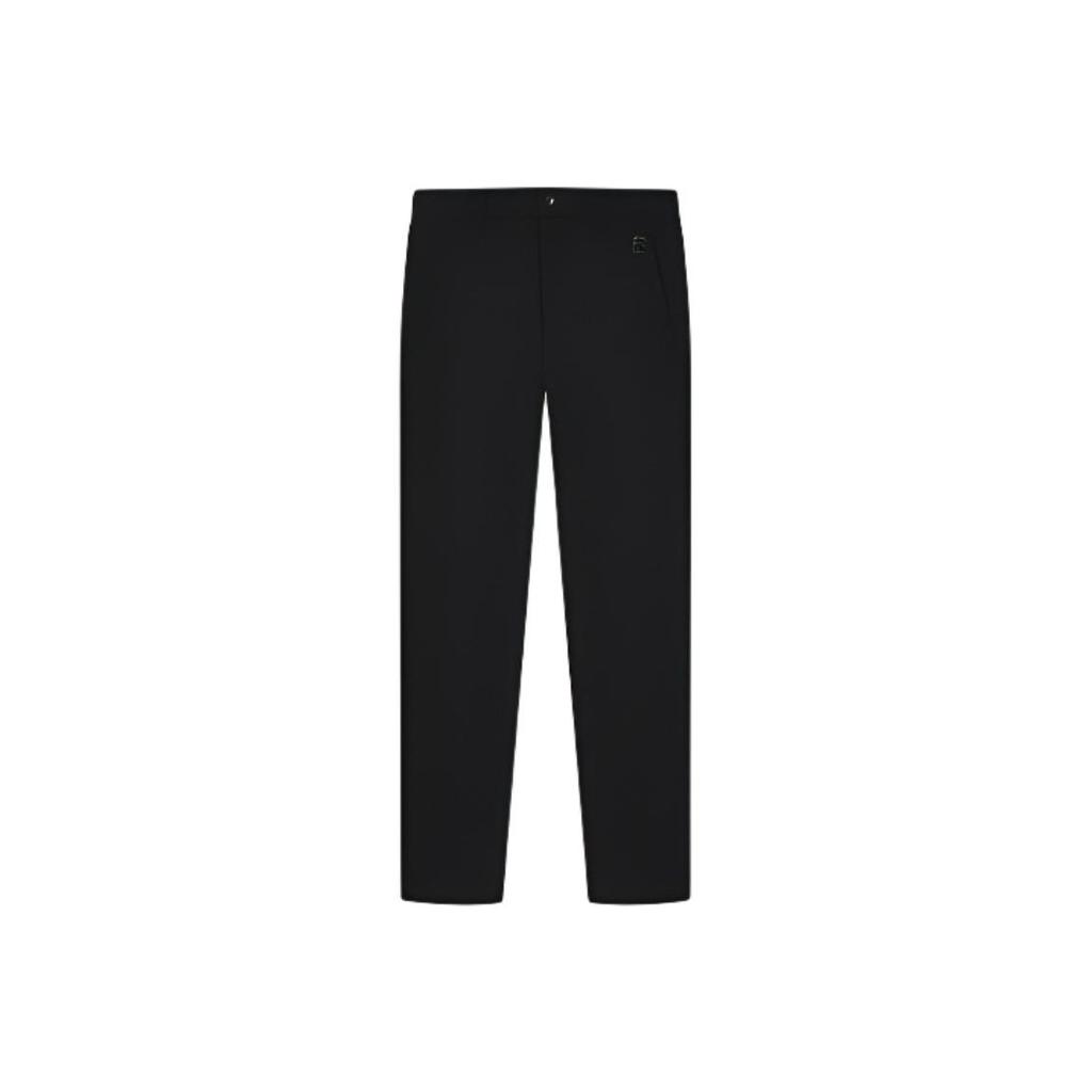 New FILA Athletics Sports Pants Men's Pitch Black A11M135809F-BK