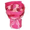 Poppy Nagoya Soap Flower Bouquet Fragrant Rose Soap Flower Bouquet Gift for or Special Occasion Stylish Rose Pink - Everlasting, - Birthday, Wedding,
