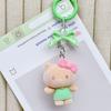 Flocked Keychains for Bags Hello Kitty Keychains Gifts Keychain on The Phone Accessories Holiday Gifts