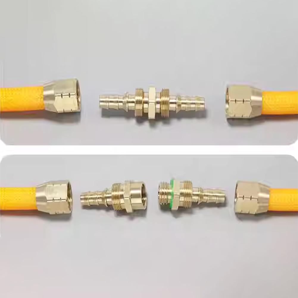 Pressure Hose Adapter Quick Connection Agricultural Spray Pipe Adapter Copper Repair Extension High-Pressure Water Pipe Joint