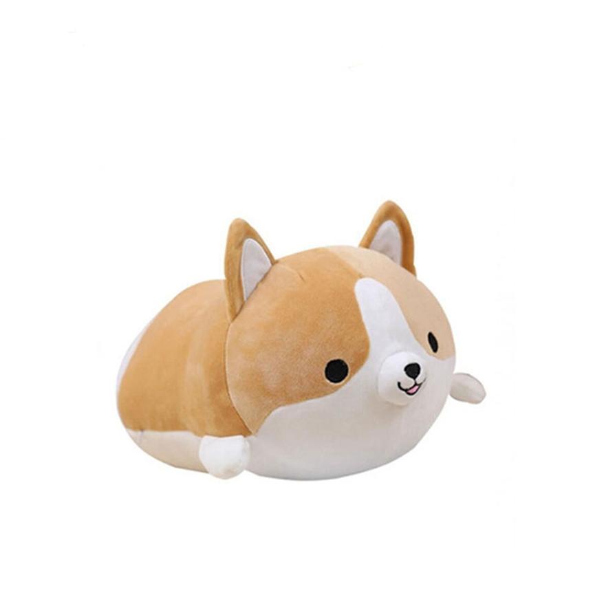 sleeping shiba plush