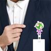 Work Card Clip Flower Nurse Badge Holder Name Card Holder Retractable Badge Reel ID Card Clips