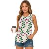 Womens Casual O Neck Loose  Sleeveless Top T-shirt  Summer Tank Tops For Women Tank Camisole Sleeveless Basic Tops