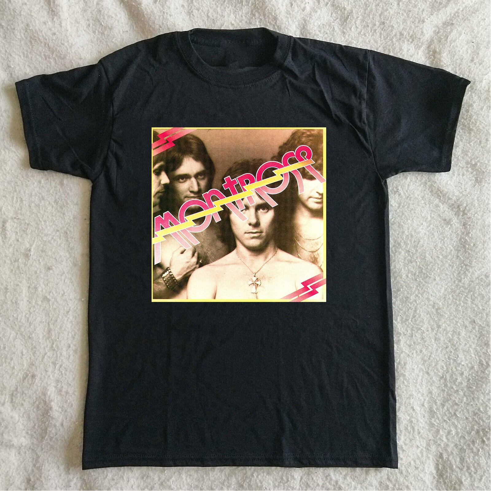 Montrose Band Self Titled ALbum T Shirt Full Size S-5XL S разноцветный