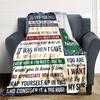 Love And Appreciation Blanket Personalized Name Blankets Soft And Comfortable Against The Skin Naps And The Office A Wonderful Gift For Friends Family