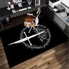 Tree Of Life Sword Symbol Office Rug Chair Mat, Game Carpet, Suitable for Front Door, Bedroom, Living Room, Desk, Holiday Gift