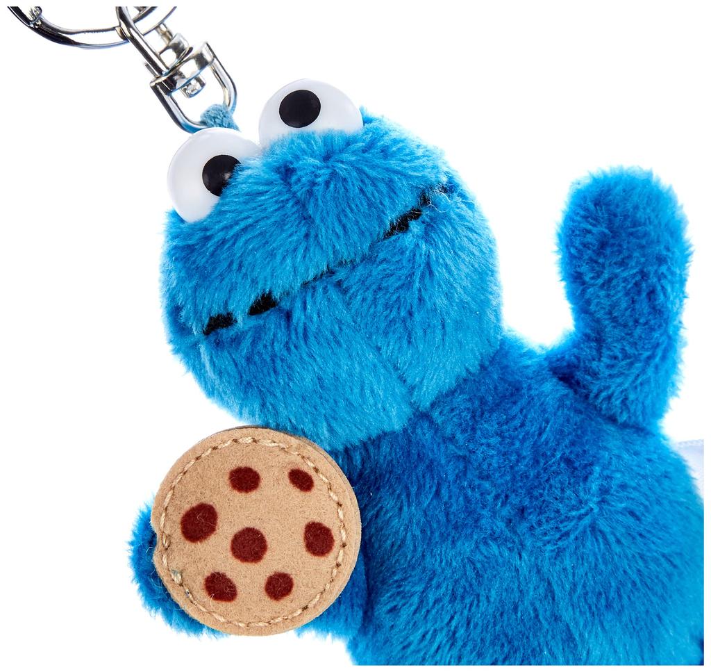 Niki Plush BB Cookie 10cm Toy, Material 100% Polyester, Material 100% Polyester, Size Blue, Monster,