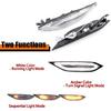 ADIIL For 2011-2014 Porsche Cayenne 958 Clear Lens Sequential LED Side Marker Signal Lights Front Fender Side Marker Lamps