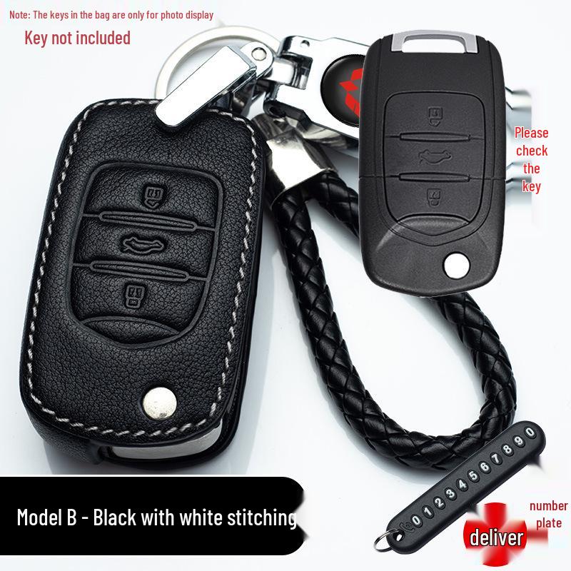 Wuling Mini EV & Hongguang Series Genuine Leather Key Case