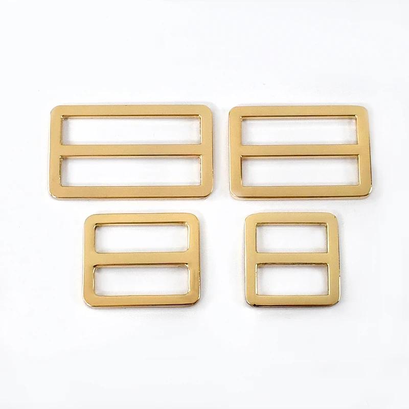 Meetee 20 stuks 20-50mm 16 kleuren metalen gesp webbing verstelgespen tasriem schuifring sluiting DIY leer hardware accessoires