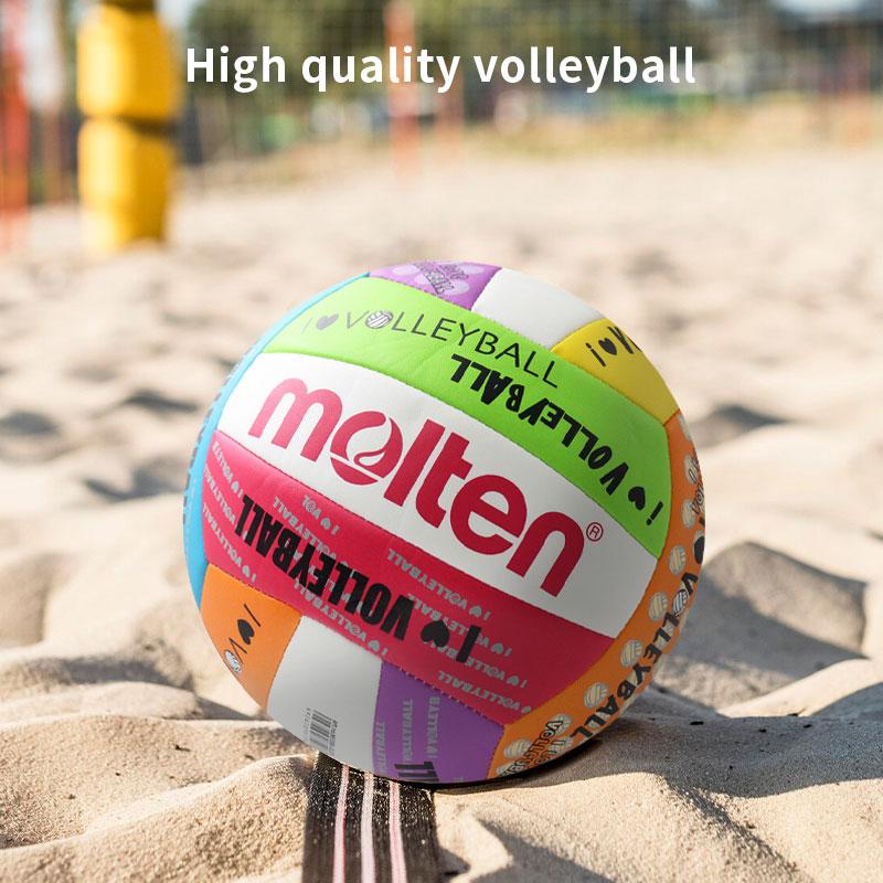 Molten New Volleyball Standard Size 5 PU Material Soft Touch High Quality Indoor Outdoor Sports Competition Training Balls