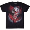 Liquid Blue Plus Size Fantasy Scary Clown Short Sleeve T-Shirt