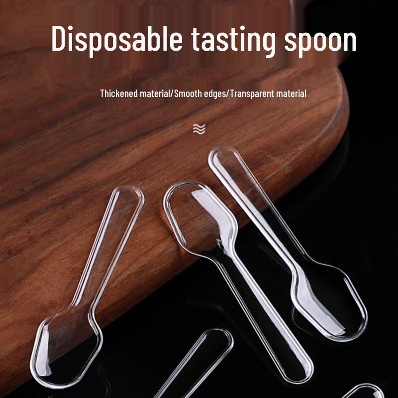 HUIHUADU Disposable Mini Tasting Spoons