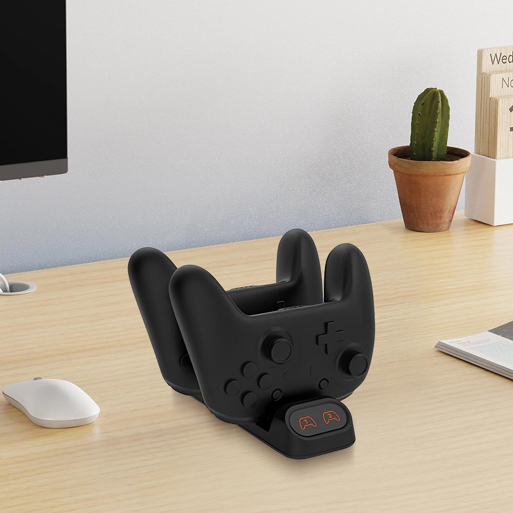For Switch Pro Controller Charging Dock Type-C Handle Charger Dock Station Dual Fast Controller Charger for /Xbox Series S/X
