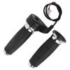 1 Pair Electroplated Throttle Grip Universal Throttle Handle Grips for Electric Bikes