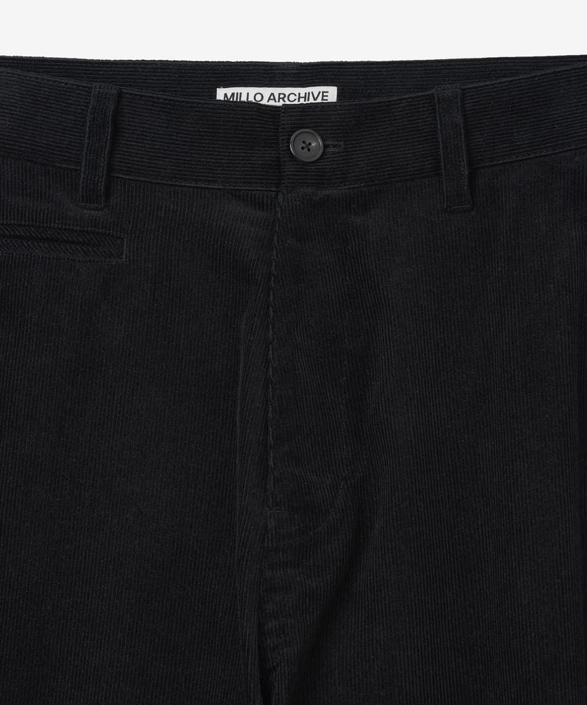 MILLO ARCHIVE Furnet Corduroy Pants [Midnight Black]