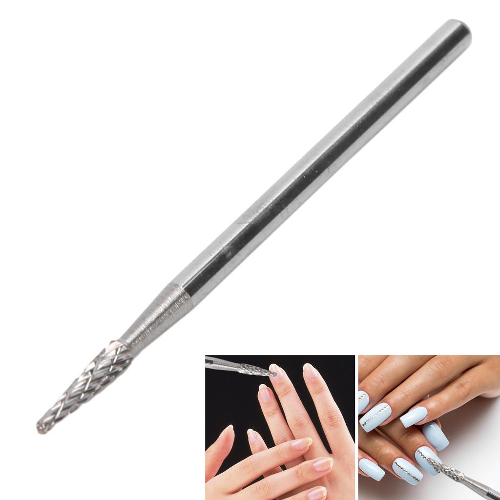 Tungsten Steel Nail Drill Bit Dead Skin Removal Nail Art Polishing Grinding Head for Electric Nail