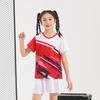 Children's badminton jersey sports suit boys and girls printed table tennis volleyball adult training game jersey wholesale