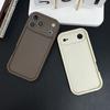 Solid Color Sky Eye Staircase Simple Soft Case For iPhone 16 15 14 13 12 17 Pro Max 14 Plus 17 Air Silicone Shockproof Y2K Cover