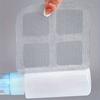 10pcsDisposable Hair Catchers for Shower Mesh Shower Drain Covers-Floor Sink Strainer Filter Mesh Stickers Bathroom Accessories