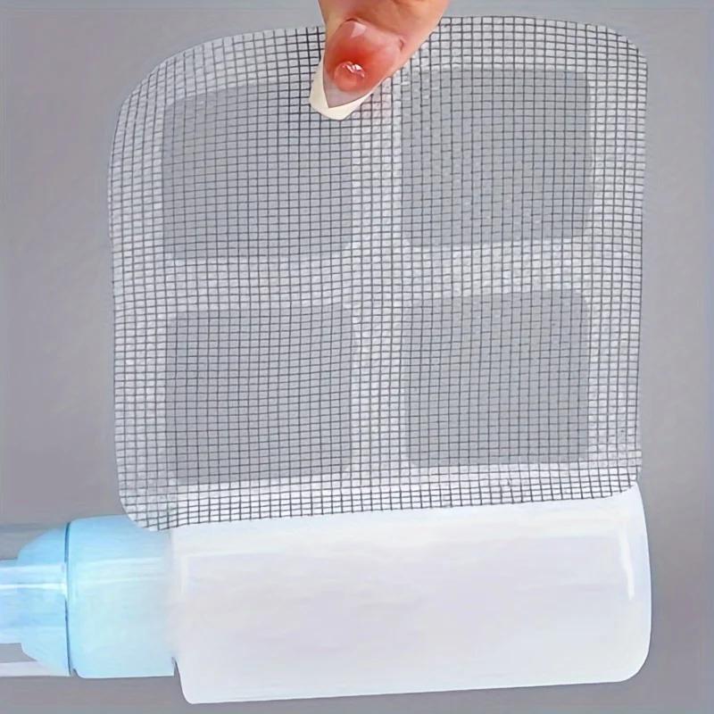 10pcsDisposable Hair Catchers for Shower Mesh Shower Drain Covers-Floor Sink Strainer Filter Mesh Stickers Bathroom Accessories