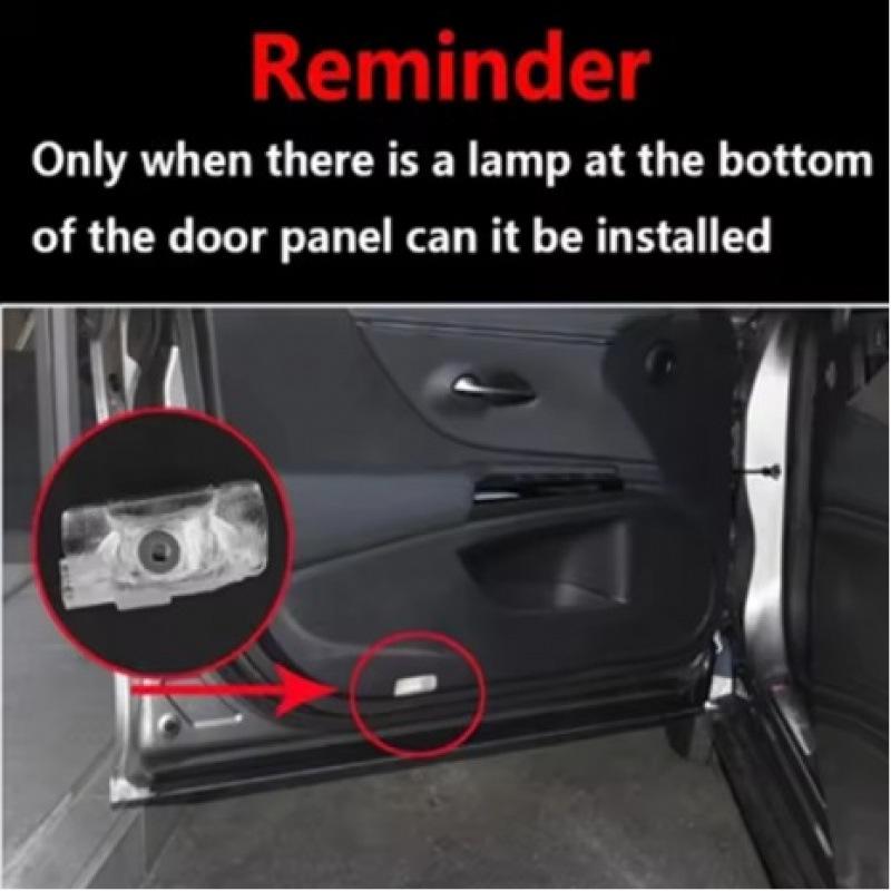 Toyota Camry Custom Logo LED Welcome Lights - Super Bright Ambient Door Lighting