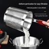 Stainless Steel Large Slotted Spoon for Mala Tang, Noodle Scooping, Boiling Soup, Straining & Hot Pot Vegetable Basket