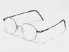 Alloaiweeo [Alo:Ctzen] Ci8715C C3 Super Slim Twist Ultra-Light Brown Metal Eyeglass Frames