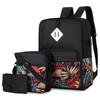 Li Shen USB Charging 3-Piece Backpack Set