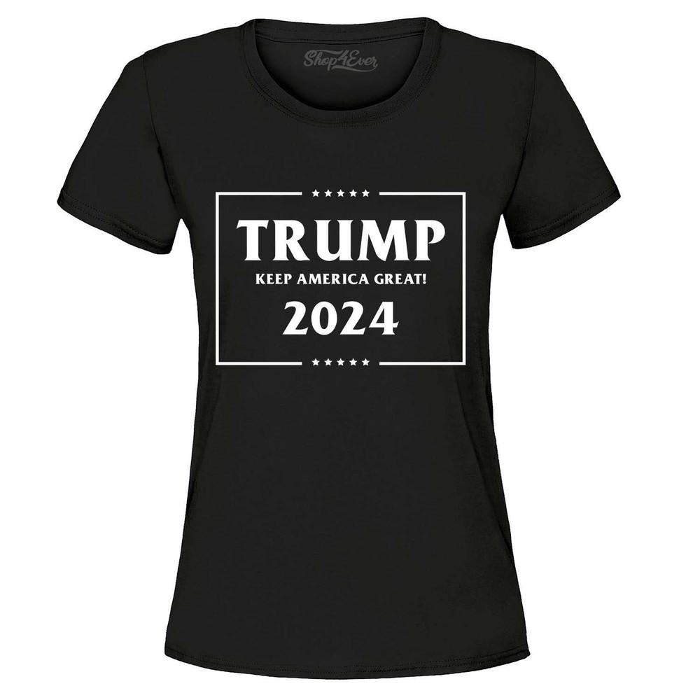Trump Keep America Great! 2024 Women's T-Shirt Re-Elect ReElect MAGA Vote Shirts