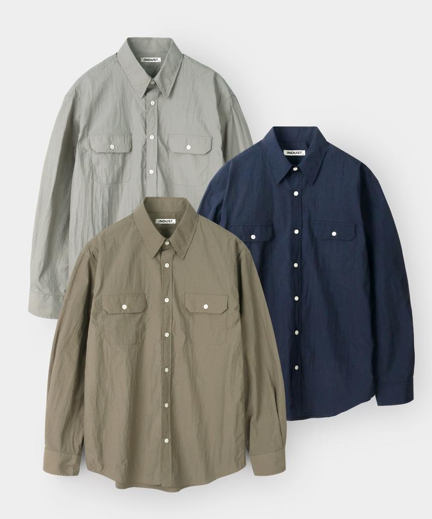 INDUST Comfort Nylon Shirt_3 Colors