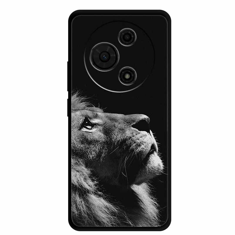 Für TCL 60 SE Hülle T517H Niedliche Cartoon Bunte Weiche TPU Silikon Rückseite für TCL 60 SE Hülle Schwarze Handyhülle Funda TCL60 SE