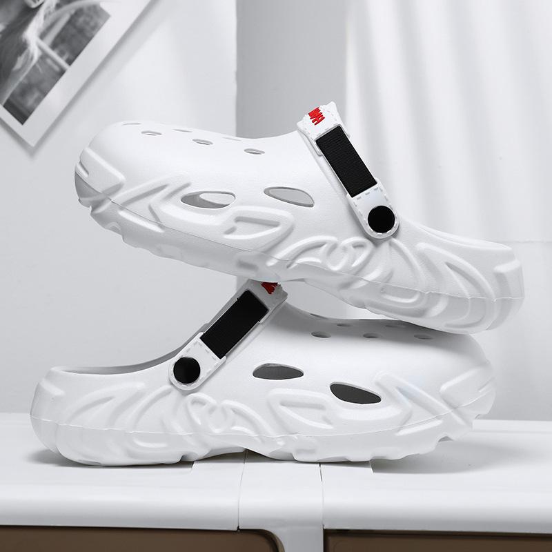 Cheap Hole Shoes Slippers Outer Sandals Beach Shoes Teen Outdoor Thick-soled Cool Slippers