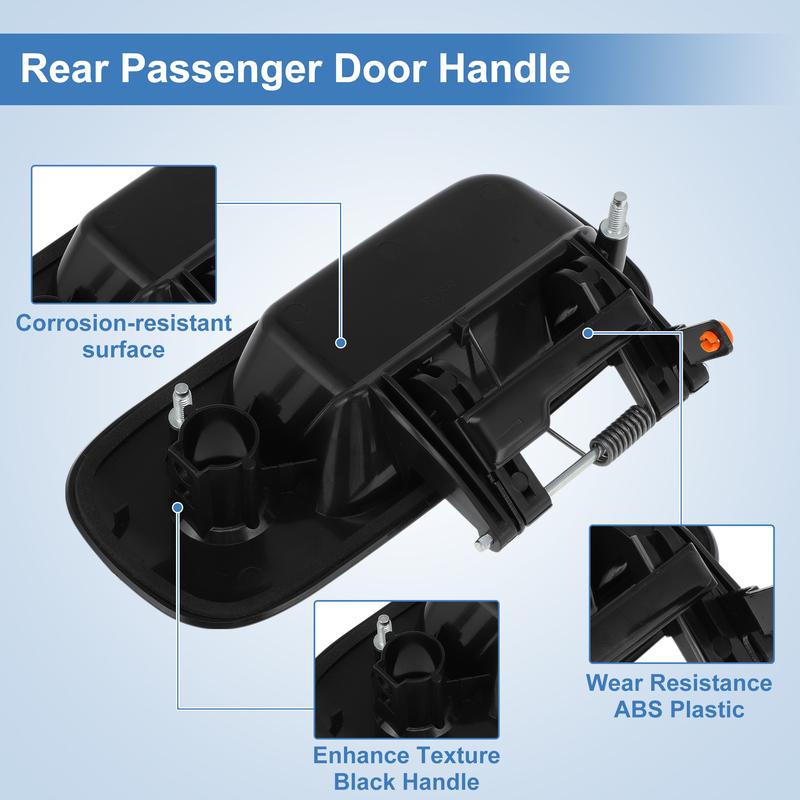 UXCELL Front Left & Front Right & Rear Right Door Handle for Chevrolet Express 1500