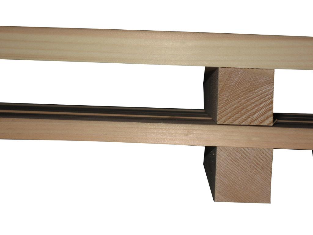 Hoshino Cypress Heavy-Duty Slatted Floor Mat, 5 Width