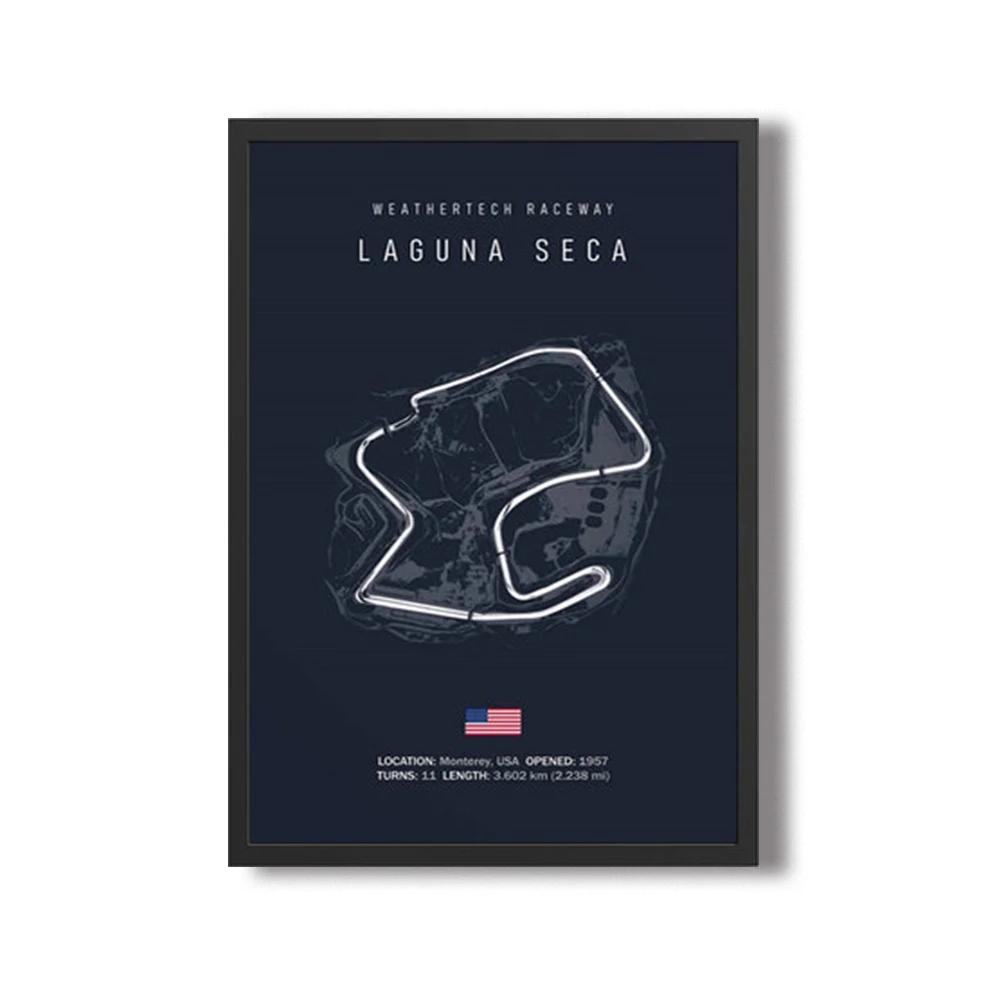 Formula 1 Imola Monaco Okruhová trať Nástěnné umění Plakáty Mapa Světových formulových závodů Dekorace pokoje Plátno Malba Obrázky Tisk Umělecká díla