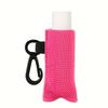 Elastischer Lippenstifthalter Schlüsselanhänger Clip-On Lippenpflegestift Organizer Lippenbalsam Etui Schlüsselanhänger Reise Geschenk für Frauen Mädchen