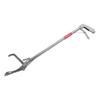 Stainless Steel Collapsible Crab Tongs Extended Handle Non-Slip Clamp Seafood Tool for Catching Mud Eels Snakes Lobsters
