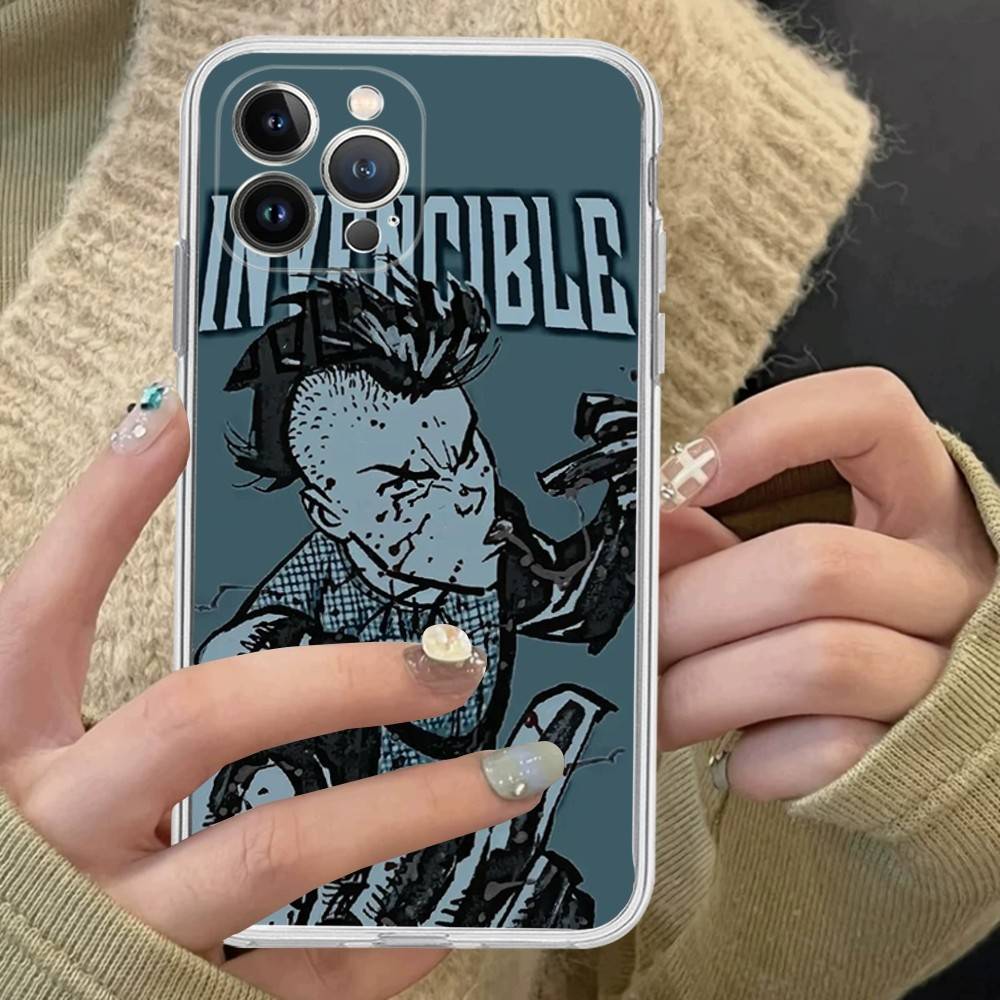 

Cartoon Popular Anime I-invincibleS Phone Case For IPhone 17 16 15 14 11 12 13 Mini Pro XS Max Plus Funda Shell iPhone 15 pro