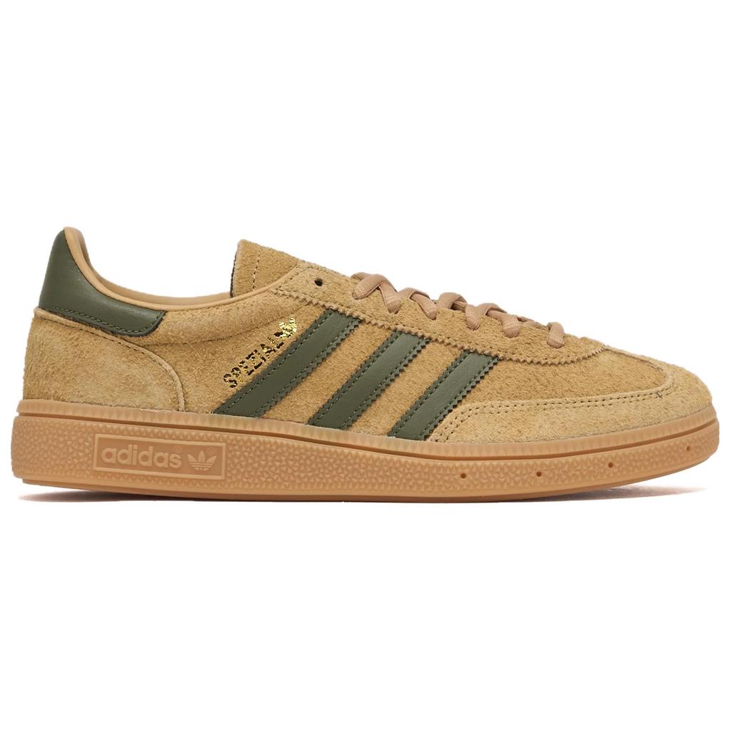 Adidas Handball Spezial Beige Olive Herren Sneaker Braun Goldbeige Focus-Olive JQ8298