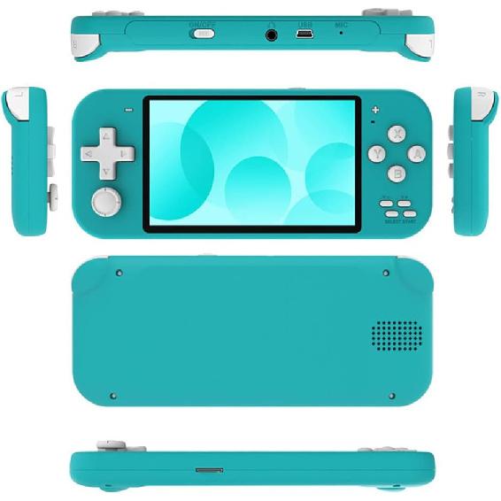 

X20MINI Ретро Портативная Игровая Консоль Встроенные 2000+ Игр, 4,3-дюймовый HD Экран 8 ГБ Карта Ретро Аркадные Игры Портативный Видеоплеер для Взрослых Детей синий