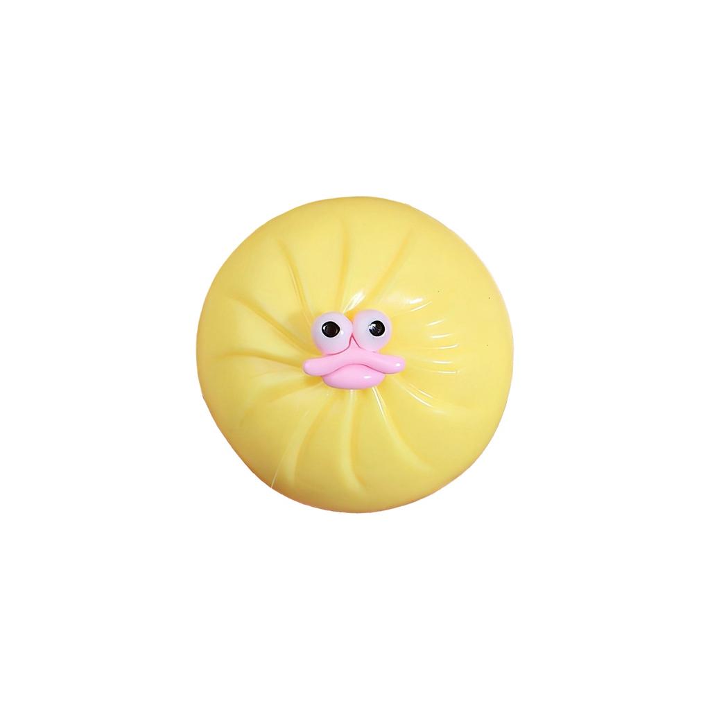 Funny Bun Ball - A Fun, Bouncy, Slow- Stress-relieving Toy That Helps Anxiety And Provides Sensory Enjoyment.