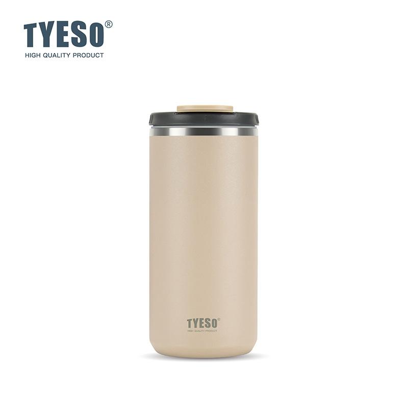 Tyeso 600ML Vacuum Flasks Travel Tumbler Large Capacity Office Car Cup Insulated Portable for Hot Cold Drinks Premium Drinkware