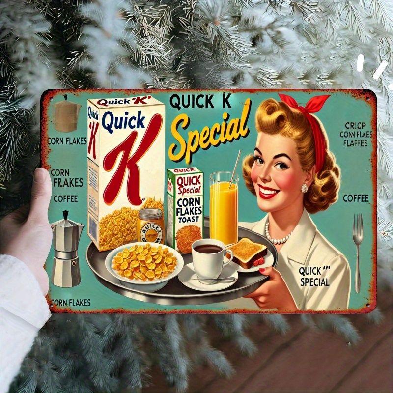 Vintage Metal Sign Funny Animal Bathroom Wall Decor Home Art Tin Plate