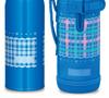 Thermos Vacuum Insulated 2-Way Bottle, 830ml/800ml, Check Blue, FHO-800WF CHBL