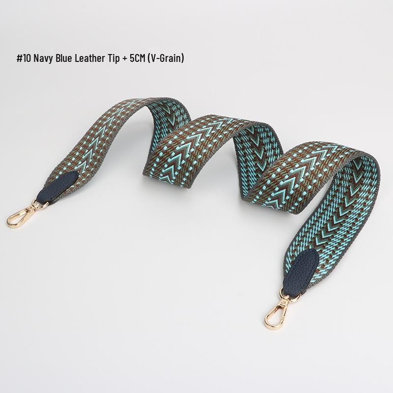 Богемный Широкий Плетеный Ремень Через Плечо Модный Унисекс