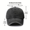 Scorpion and Rose Graphic Washed Baseball Cap Unisex Vintage Polyester Casual Streetwear Adjustable Sports Hat