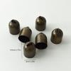 6pcs Multifunctional Iron Christmas Bell Cone Shape Pinecone Wind Chimes Bells Crisp Sound Star Jingle Bells Courtyard Decor